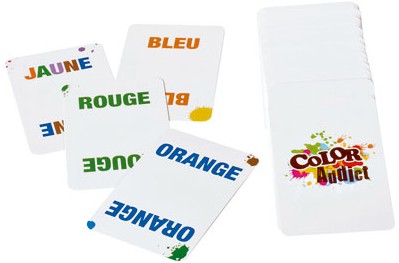 Color addict (LAG064.0007) Jeu de cartes Object publicitaire sur LAGARDERE