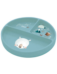 Assiette en silicone Munchy...