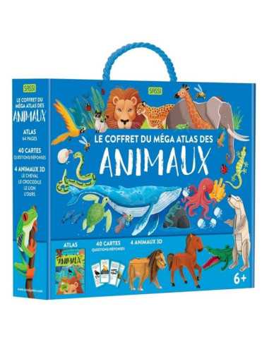 Coffret du méga atlas des animaux -... Coffret du méga atlas des animaux -...
