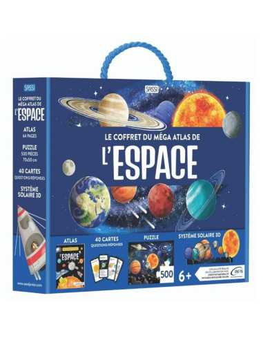 Coffret du méga atlas de l'Espace -...