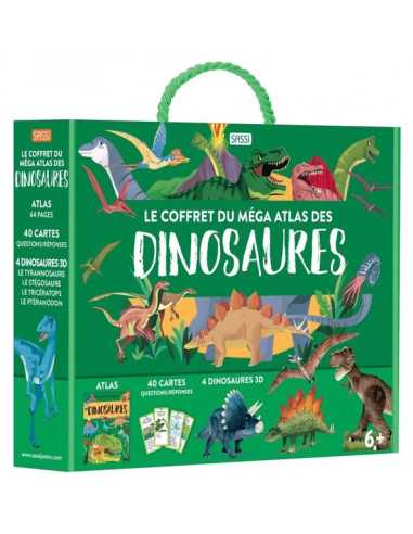 Coffret du méga atlas des dinosaures... Coffret du méga atlas des dinosaures...
