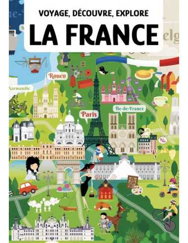 Coffret livre et puzzle La France -... Coffret livre et puzzle La France -...