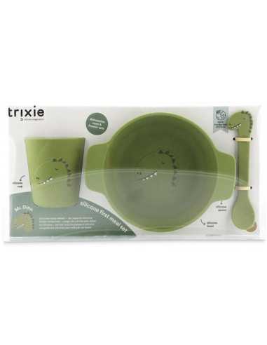 Set repas en silicone Dinosaure - Trixie