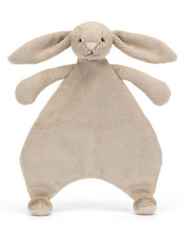 Doudou plat Lapin beige - Jellycat