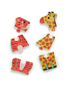 Puzzle bois Coucou Tigre -... 2
