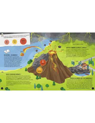 Coffret du méga atlas des volcans -... Coffret du méga atlas des volcans -...