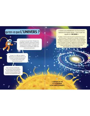 Coffret livre et puzzle espace - Sassi Coffret livre et puzzle espace - Sassi