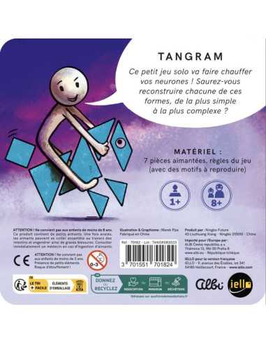 Jeu magnétique Tangram - Iello Jeu magnétique Tangram - Iello