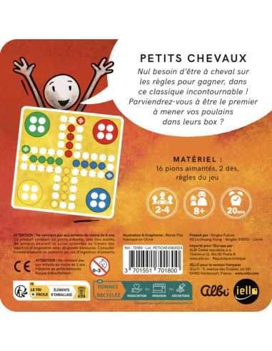 Jeu magnétique Petits Chevaux - Iello Jeu magnétique Petits Chevaux - Iello