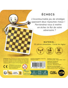 Jeu magnétique Échecs - Iello 2