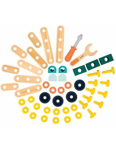 Baril 50 pièces Brico'Kids - Janod Baril 50 pièces Brico'Kids - Janod