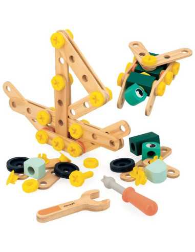 Baril 100 pièces Brico'Kids - Janod Baril 100 pièces Brico'Kids - Janod