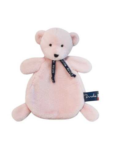 Doudou rose poudré ours Dorlotin -...