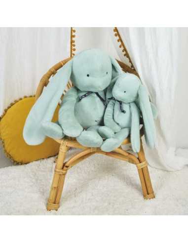 Peluche Lapin Méloé 56 cm vert sauge... Peluche Lapin Méloé 56 cm vert sauge...
