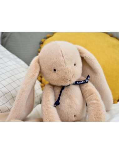 Peluche Lapin Méloé 37 cm beige -... Peluche Lapin Méloé 37 cm beige -...
