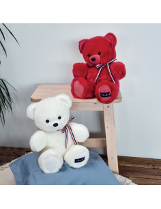 Peluche L'ours rouge 35 cm... 2