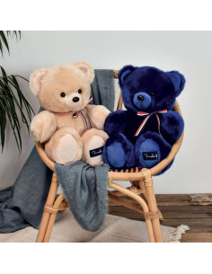 Peluche L'ours beige 35 cm... 2