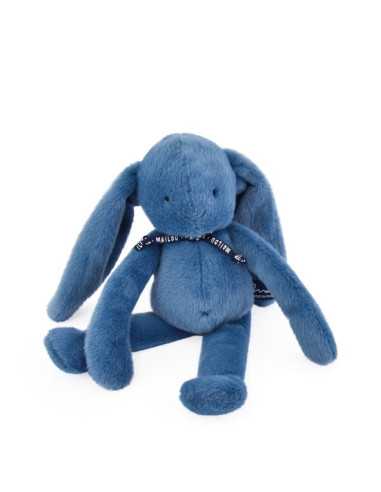 Peluche Lapin Méloé 37 cm bleu...