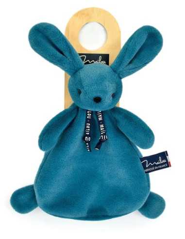 Doudou lapin bleu minéral Dorlotin -... Doudou lapin bleu minéral Dorlotin -...