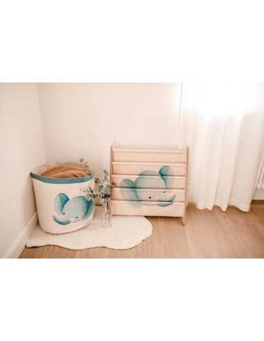 Bibliothèque Chewy l'éléphant - Sassi Bibliothèque Chewy l'éléphant - Sassi