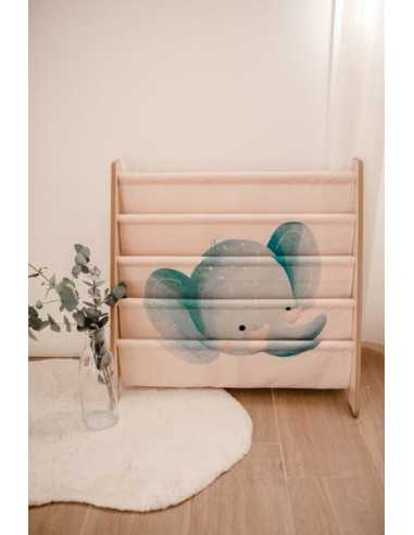 Bibliothèque Chewy l'éléphant - Sassi Bibliothèque Chewy l'éléphant - Sassi