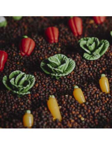 Bouteille sensorielle légumes - Petit... Bouteille sensorielle légumes - Petit...