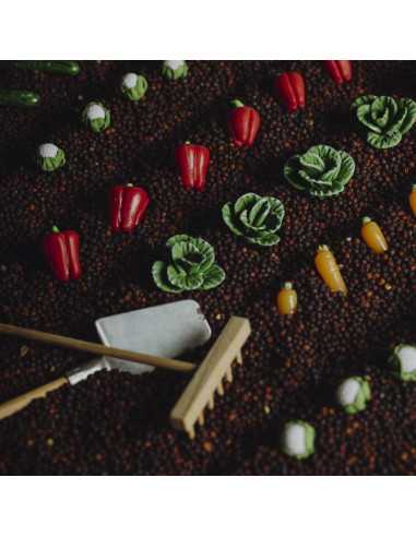 Bouteille sensorielle légumes - Petit... Bouteille sensorielle légumes - Petit...