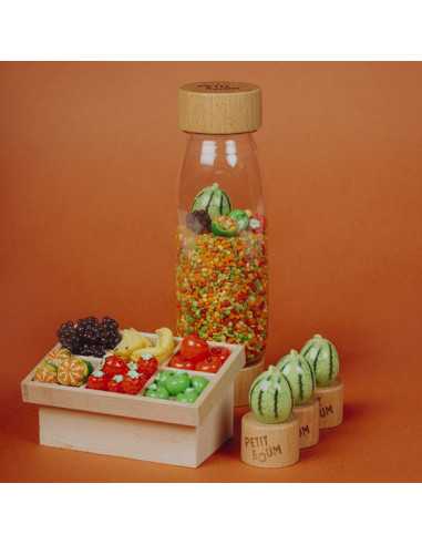Bouteille sensorielle fruits - Petit... Bouteille sensorielle fruits - Petit...