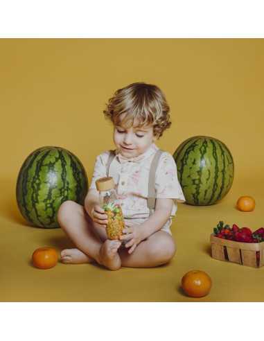 Bouteille sensorielle fruits - Petit... Bouteille sensorielle fruits - Petit...