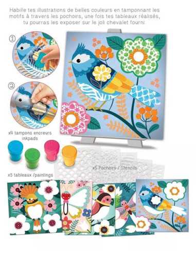 Pochoirs motifs couleurs du printemps... Pochoirs motifs couleurs du printemps...