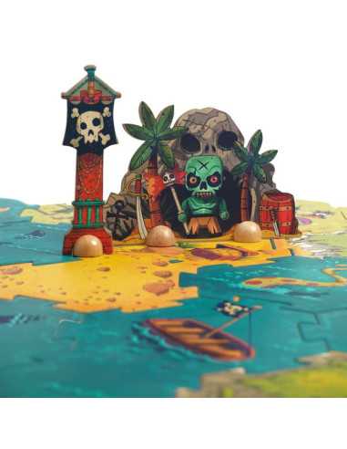 Puzzle géant Bataille 30 pièces - Djeco Puzzle géant Bataille 30 pièces - Djeco