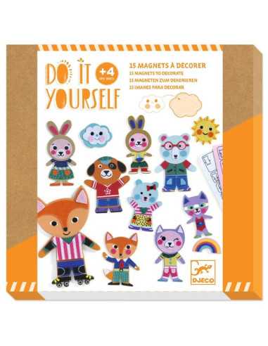 Magnets à décorer Funky Family - Do... Magnets à décorer Funky Family - Do...