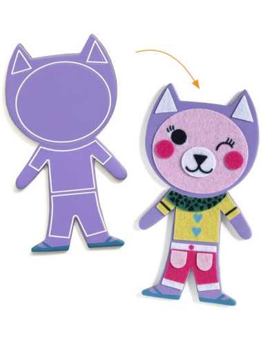 Magnets à décorer Funky Family - Do... Magnets à décorer Funky Family - Do...