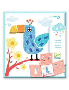 Coloriage 3 pochoirs pour...