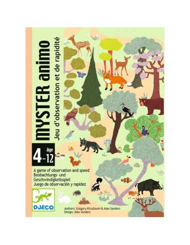 Jeu de cartes Myster Animo - Djeco Jeu de cartes Myster Animo - Djeco