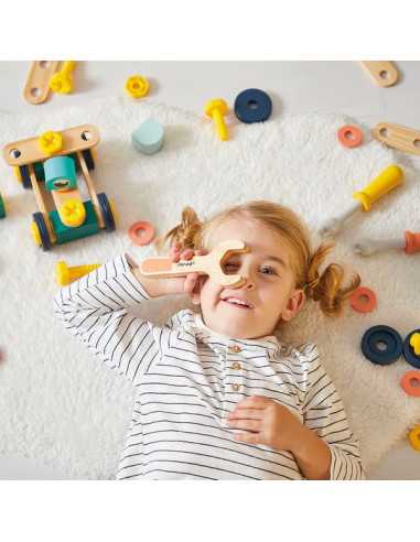 Baril 100 pièces Brico'Kids - Janod Baril 100 pièces Brico'Kids - Janod