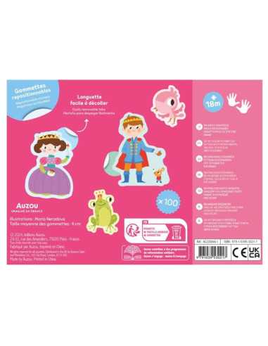 Ma pochette de gommettes 100 princes... Ma pochette de gommettes 100 princes...