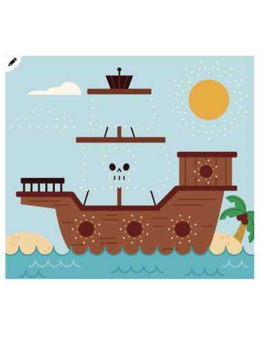 Ma pochette de 20 jeux pirates - Auzou Ma pochette de 20 jeux pirates - Auzou