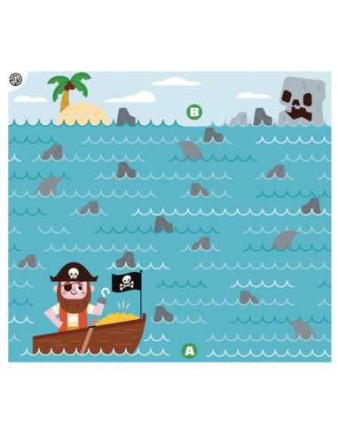 Ma pochette de 20 jeux pirates - Auzou Ma pochette de 20 jeux pirates - Auzou