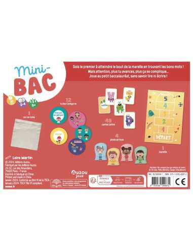 Mini Bac - Auzou Mini Bac - Auzou