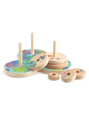 Tour d'Hanoï Sologic - Djeco Tour d'Hanoï Sologic - Djeco