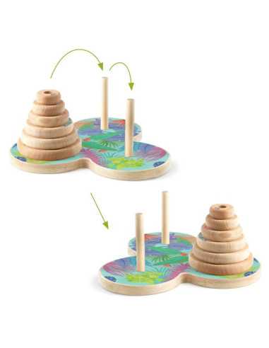 Tour d'Hanoï Sologic - Djeco Tour d'Hanoï Sologic - Djeco