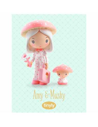 Amy et Mushy - Figurines Tinyly - Djeco Amy et Mushy - Figurines Tinyly - Djeco