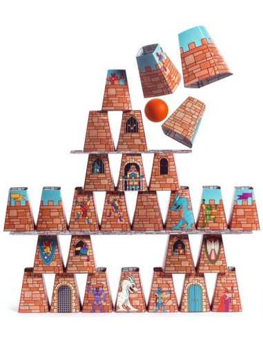 Chamboule-tout Castle Rock - Djeco Chamboule-tout Castle Rock - Djeco