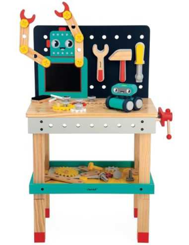 Grand établi Robot Brico'Kids - Janod Grand établi Robot Brico'Kids - Janod