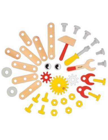 Chariot Robot Brico'Kids - Janod Chariot Robot Brico'Kids - Janod