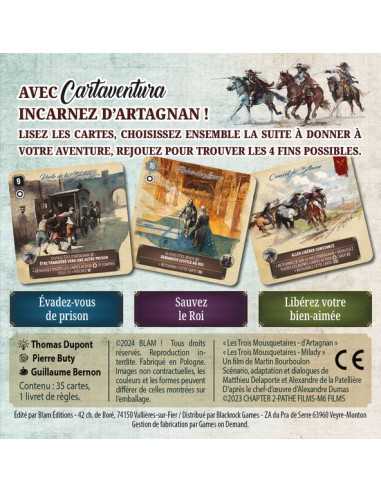 Jeu Cartaventura Les 3 Mousquetaires... Jeu Cartaventura Les 3 Mousquetaires...