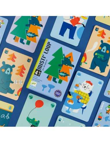 Jeu de cartes Misti'Loup - Djeco Jeu de cartes Misti'Loup - Djeco