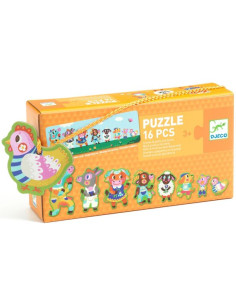 Puzzle Grands et petits à...