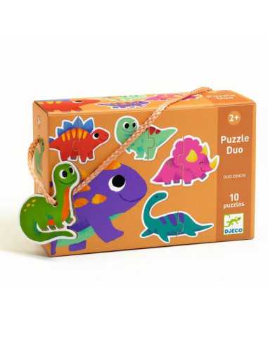 Puzzle duo Dinos - Djeco